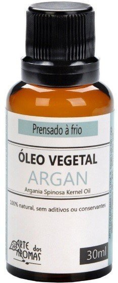 Óleo Vegetal de Argan - Arte dos Aromas - Frasco com 30ml - Mundo dos Óleos