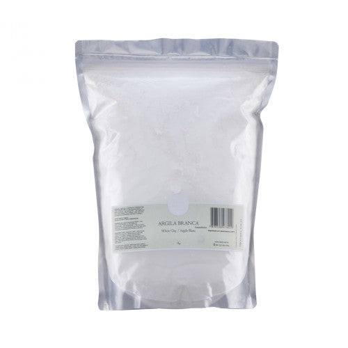 Argila Branca 1Kg - Laszlo - Mundo dos Óleos