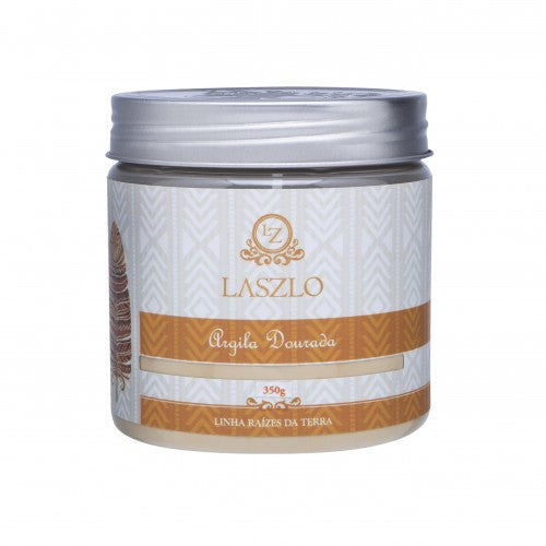Argila Dourada (Amarela) 350g - Laszlo - Mundo dos Óleos