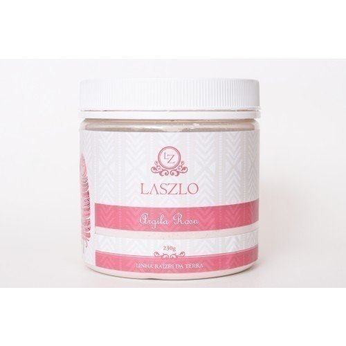 Argila Rosa - Laszlo - Frasco com 230g - Mundo dos Óleos
