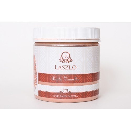 Argila Vermelha - Laszlo - Frasco com 350g - Mundo dos Óleos