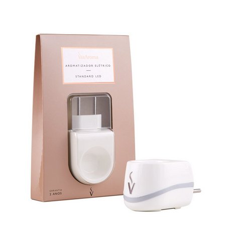 Aromatizador Elétrico Standard LED - Via Aroma - Mundo dos Óleos
