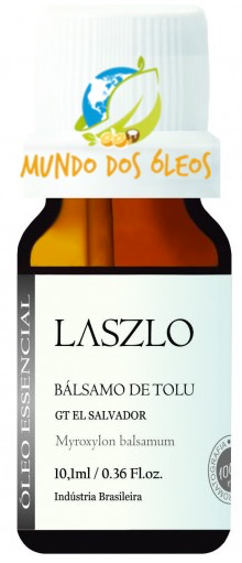 Óleo Absoluto de Bálsamo de Tolu - Laszlo - Frasco com 10ml - Mundo dos Óleos