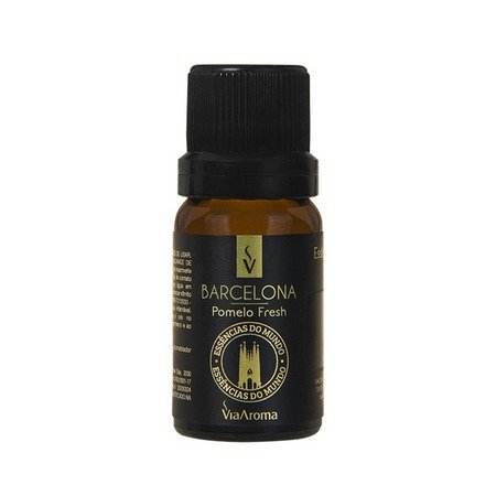 Essência do Mundo Barcelona/Pomelo Fresh - Via Aroma - Frasco com 10ml - Mundo dos Óleos