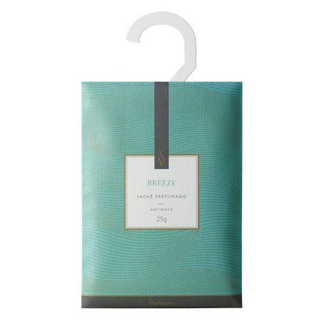 Sachê Perfumado 25g - Breeze - Via Aroma - Mundo dos Óleos