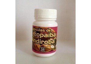 Cápsulas de Óleo de Copaíba com Andiroba - D'Amazônia - Frasco com 50 cápsulas - 500mg - Mundo dos Óleos