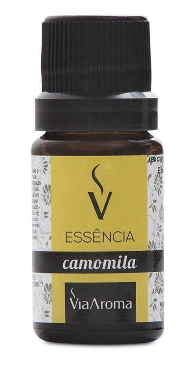 Essência de Camomila - Via Aroma - Frasco com 10ml - Mundo dos Óleos