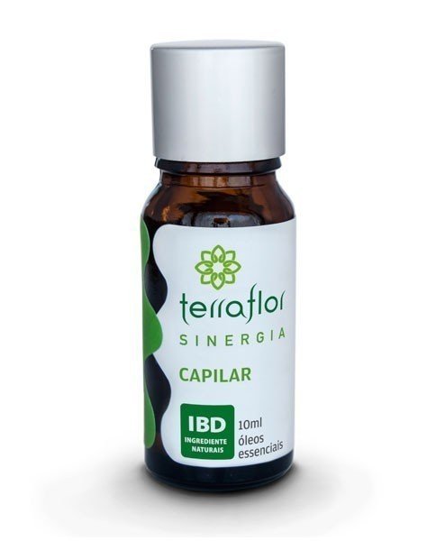 Sinergia Capilar - Óleo Essencial - Terra Flor - Frasco com 10ml - Mundo dos Óleos
