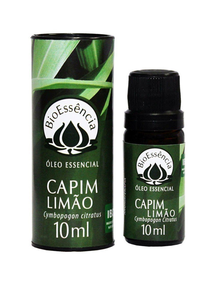 Óleo Essencial de Capim Limão - BioEssência - Frasco com 10ml - Mundo dos Óleos