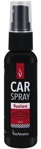 Aromatizador Para Carros - Fusion - Via Aroma - Frasco com 60ml - Mundo dos Óleos