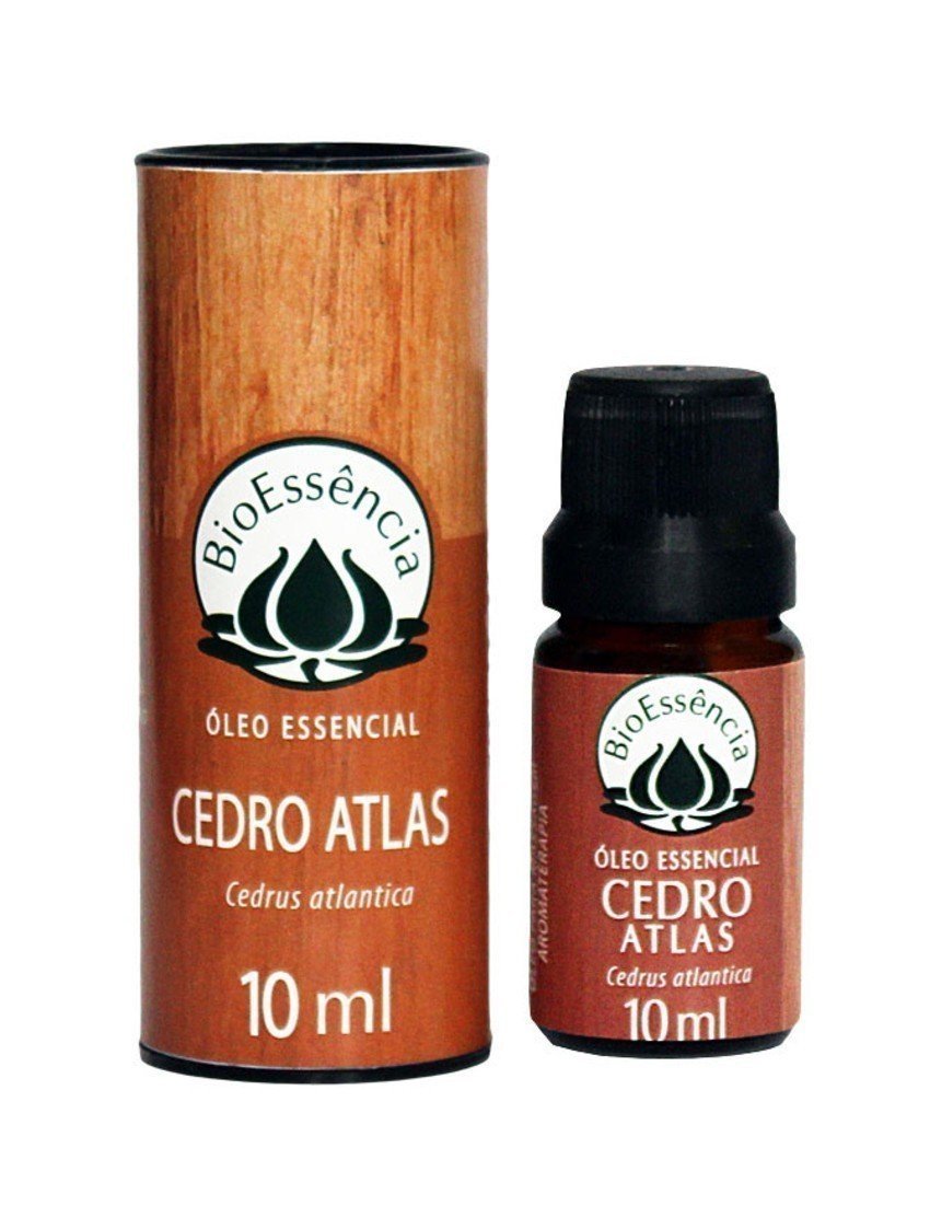 Óleo Essencial de Cedro do Atlas - BioEssência - Frasco com 10ml - Mundo dos Óleos