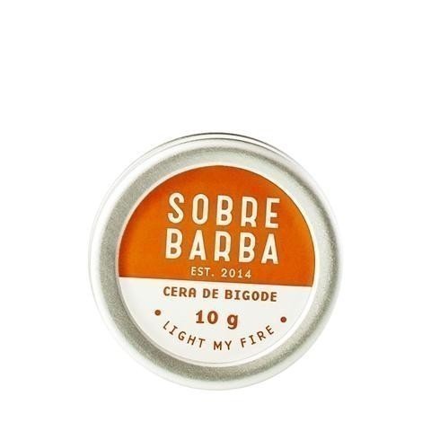 Cera de Bigode - Light My Fire - Sobrebarba - Lata de 10g - Mundo dos Óleos