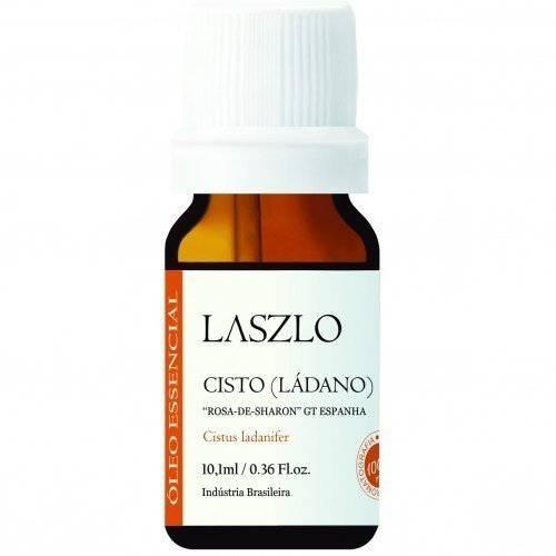 Óleo Essencial de Cisto (Ládano) - Laszlo - Frasco com 10ml - Mundo dos Óleos