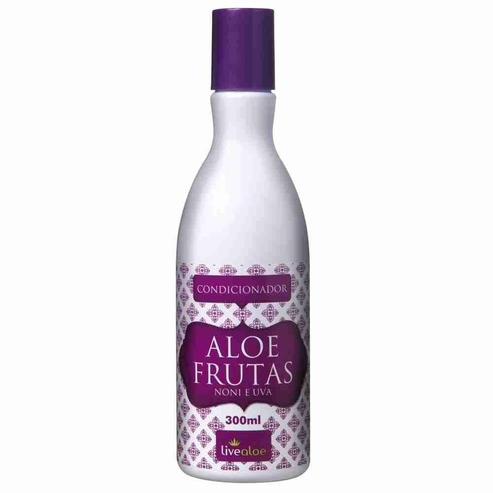 Condicionador Aloe Frutas - LiveAloe - Frasco com 300ml - Mundo dos Óleos
