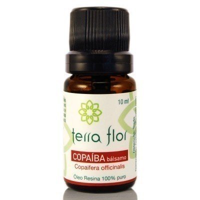Óleo Essencial de Copaíba Bálsamo - Terra Flor - Frasco com 10ml - Mundo dos Óleos