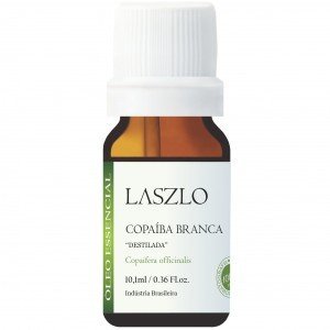 Óleo Essencial de Copaíba Branca Destilada - Laszlo - Frasco com 10ml - Mundo dos Óleos