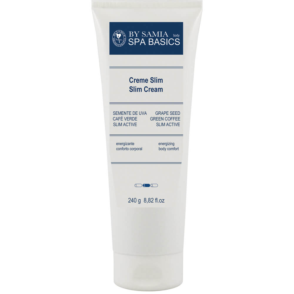 Creme Slim Emagrecedor - By Samia - Frasco com 240g - Mundo dos Óleos