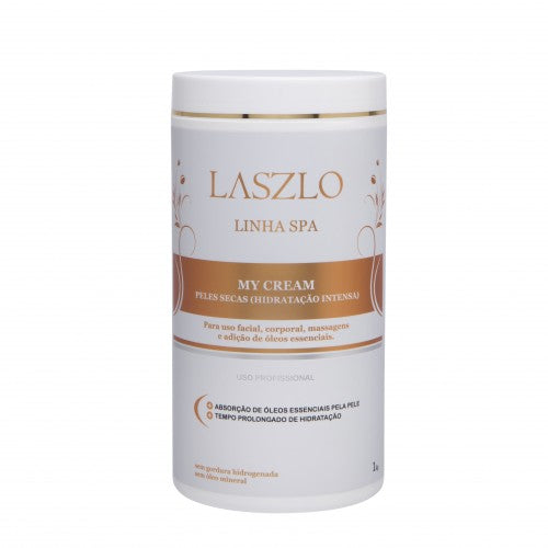 Creme Base My Cream (Peles Secas) - Laszlo - Frasco com 1kg - Mundo dos Óleos