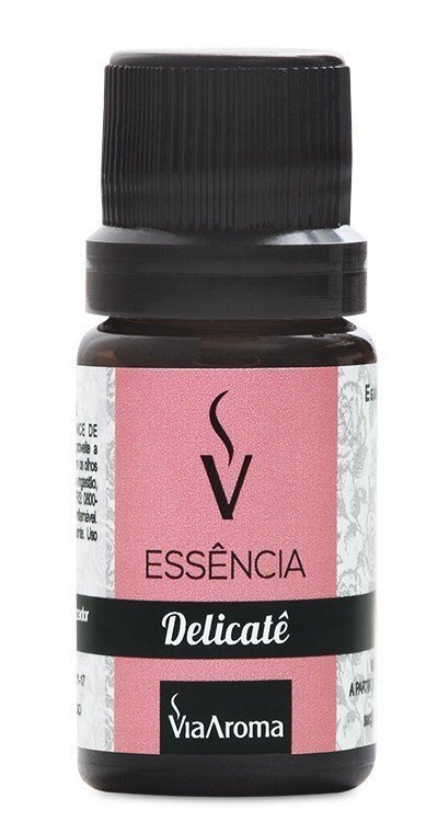 Essência Delicatê - Via Aroma - Frasco com 10ml - Mundo dos Óleos