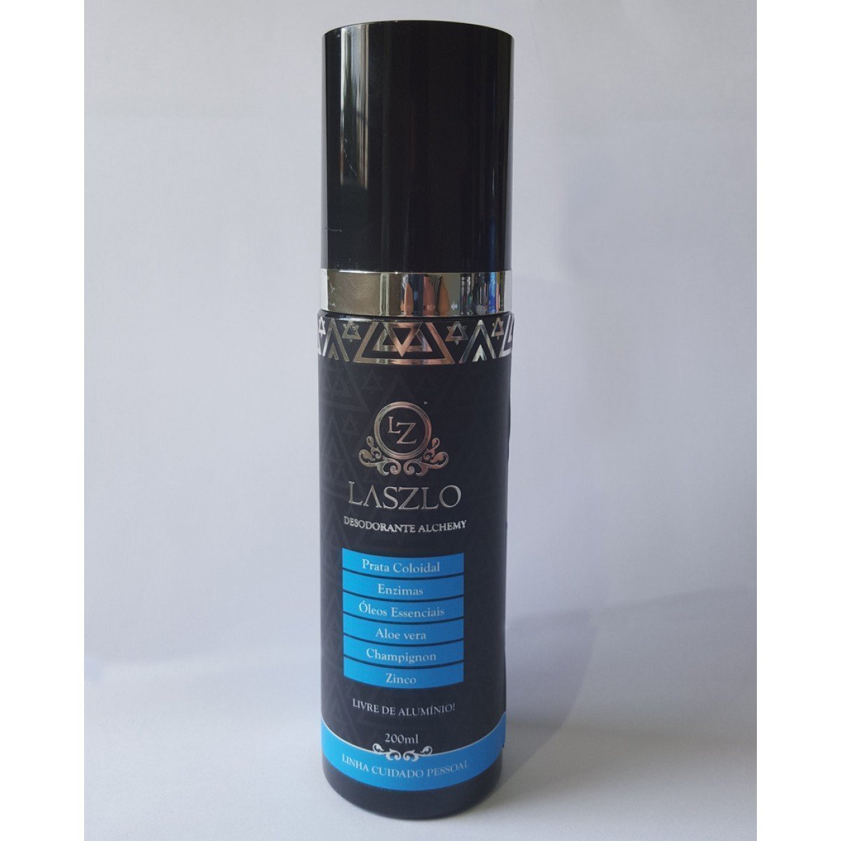 Desodorante Alchemy - Masculino - Laszlo - Frasco com 200ml - Mundo dos Óleos
