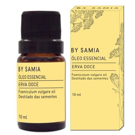 Óleo Essencial de Erva Doce - By Samia - Frasco com 10ml - Mundo dos Óleos