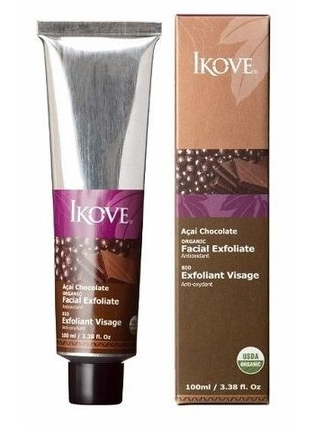 Esfoliante Facial Açaí Chocolate - Ikove - Bisnaga com 100ml - Mundo dos Óleos