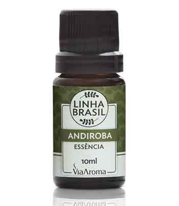 Essência de Andiroba - Via Aroma - Frasco com 10ml - Mundo dos Óleos