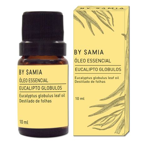 Óleo Essencial de Eucalipto Globulos - By Samia - Frasco com 10ml - Mundo dos Óleos