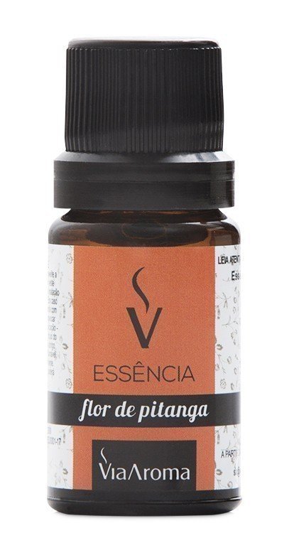 Essência de Flor de Pitanga - Via Aroma - Frasco com 10ml - Mundo dos Óleos