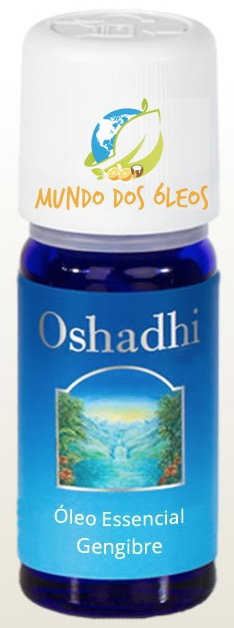Óleo Essencial Orgânico de Gengibre - Oshadhi - Frasco com 5ml - Mundo dos Óleos