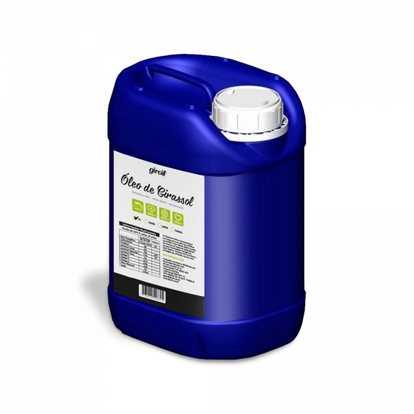 Atacado - Óleo de Girassol - Giroil - Frasco com 5 Litros - Mundo dos Óleos