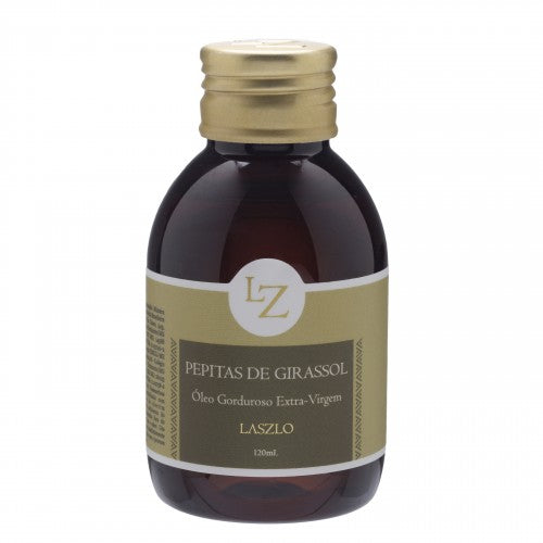 Óleo Vegetal de Girassol Extra Virgem - Laszlo - Frasco com 120ml - Mundo dos Óleos