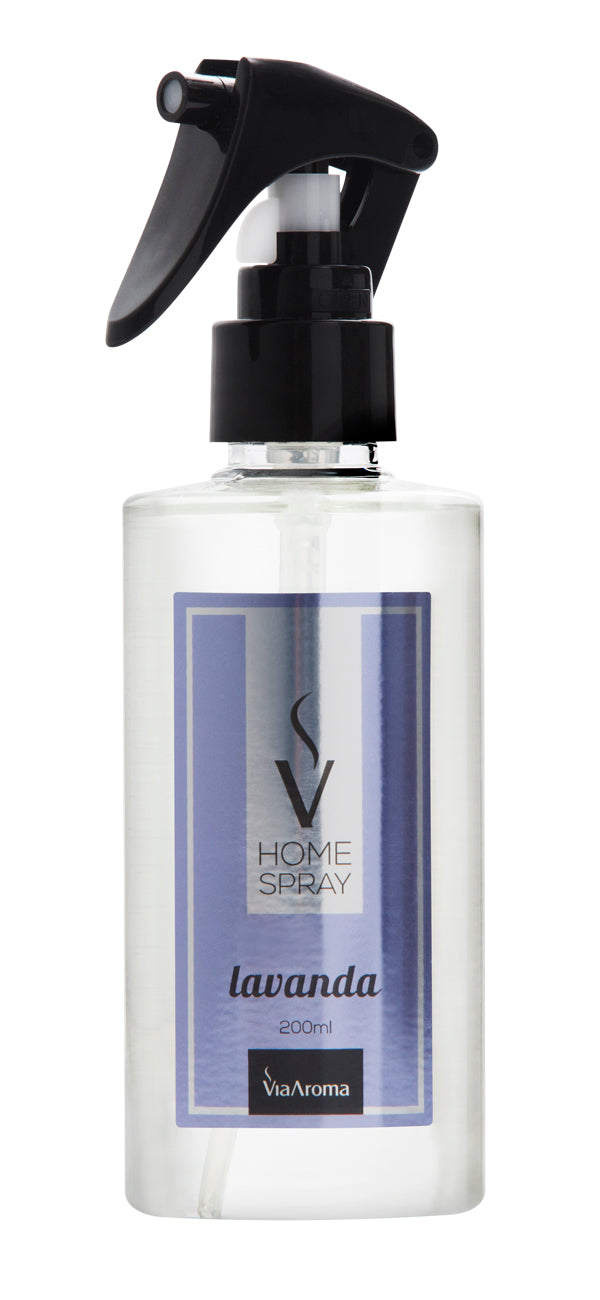 Home Spray Lavanda - Via Aroma - Frasco com 1 Litro - Mundo dos Óleos
