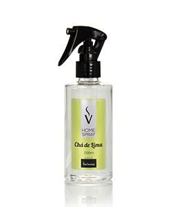 Home Spray Chá de Lima - Via Aroma - Frasco com 200ml - Mundo dos Óleos