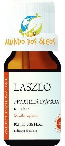 Óleo Essencial de Hortelã D'Água - Laszlo - Frasco com 10ml - Mundo dos Óleos