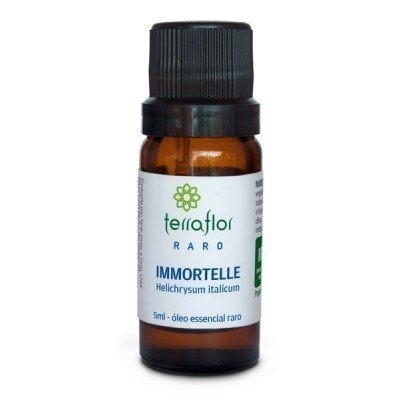 Óleo Essencial de Immortelle - H. Italicum - Terra Flor - Frasco com 5ml - Mundo dos Óleos