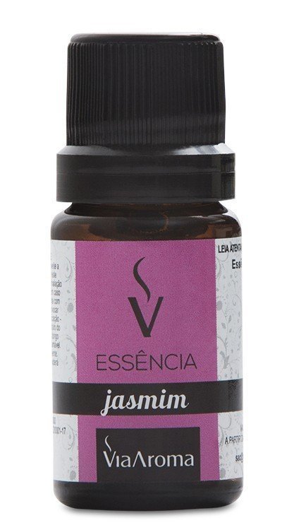 Essência de Jasmim - Via Aroma - Frasco com 10ml - Mundo dos Óleos