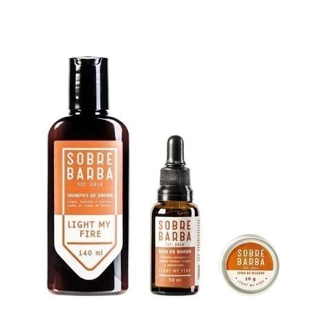 Trio Light My Fire - Sobrebarba - Mundo dos Óleos
