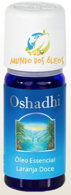 Óleo Essencial Orgânico de Laranja Doce - Oshadhi - Frasco com 5ml - Mundo dos Óleos