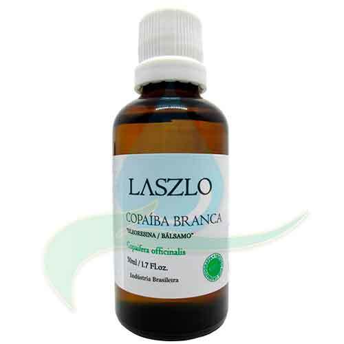 Óleo Essencial de Copaíba Branca - Laszlo - Frasco com 50ml - Mundo dos Óleos