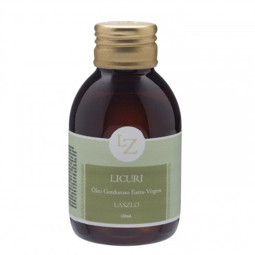 Óleo Vegetal de Licuri Extra virgem - Laszlo - Frasco com 120ml - Mundo dos Óleos