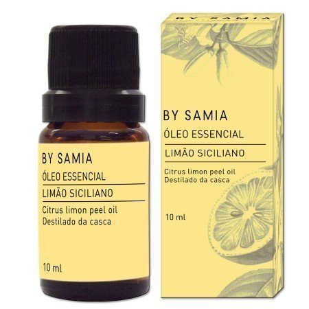 Óleo Essencial de Limão Siciliano - By Samia - Frasco com 10ml - Mundo dos Óleos
