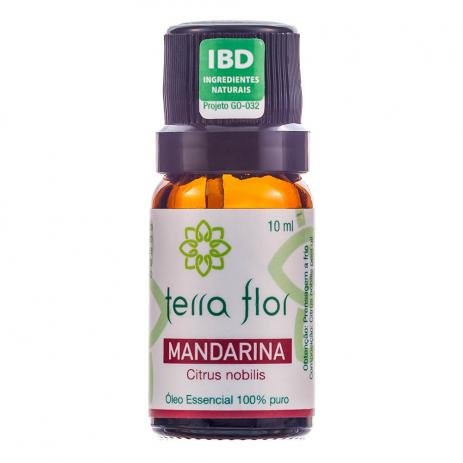 Óleo Essencial de Mandarina - Terra Flor - Frasco com 10ml - Mundo dos Óleos