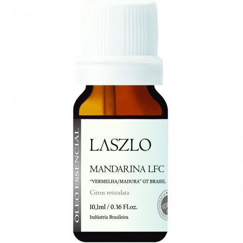 Óleo Essencial de Mandarina Vermelha LFC ''Dest'' (Gt Brasil) - Laszlo - Frasco com 10ml - Mundo dos Óleos