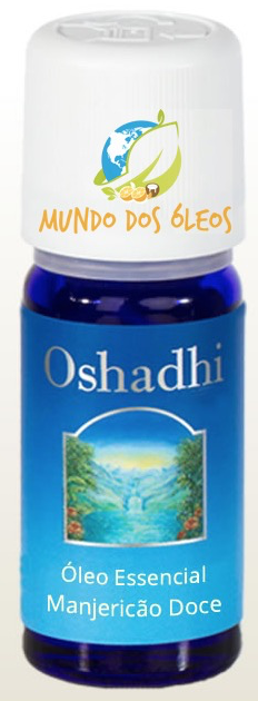 Óleo Essencial Orgânico de Manjericão Doce (qt. Linalol) - Oshadhi - Frasco com 5ml - Mundo dos Óleos