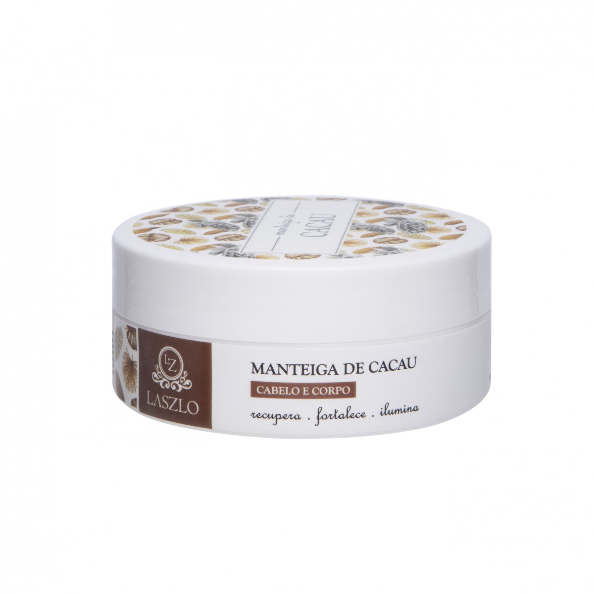 Manteiga Bruta de Cacau - Laszlo - Frasco com 100g - Mundo dos Óleos