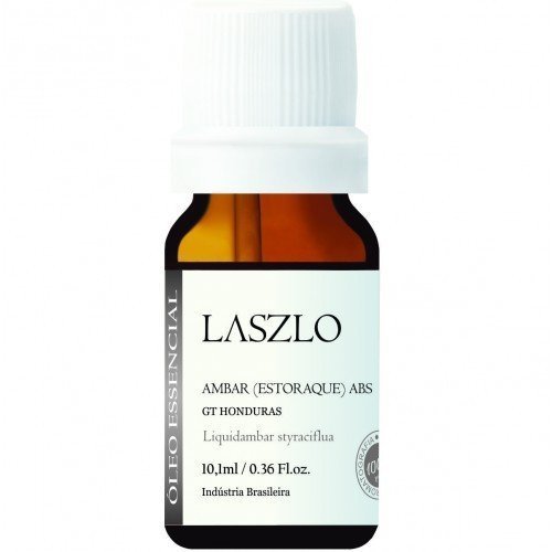 Óleo Absoluto de Ambar (Estoraque) - Laszlo - Frasco com 10ml - Mundo dos Óleos