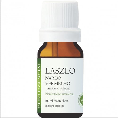 Óleo Essencial de Nardo Vermelho (Gt Índia) - Laszlo - Fraso com 10ml - Mundo dos Óleos
