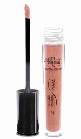 Gloss Brilho Labial Nude Gold - Frasco com 4g - Mundo dos Óleos
