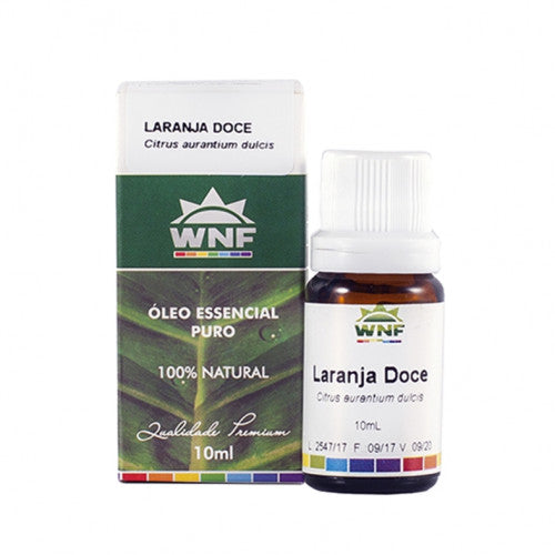 Óleo Essencial de Laranja Doce - WNF - Frasco com 10ml - Mundo dos Óleos